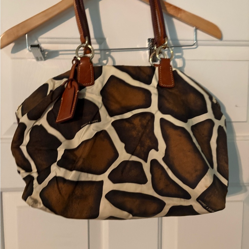 Dooney and Burke Giraffe Print Women's Bag